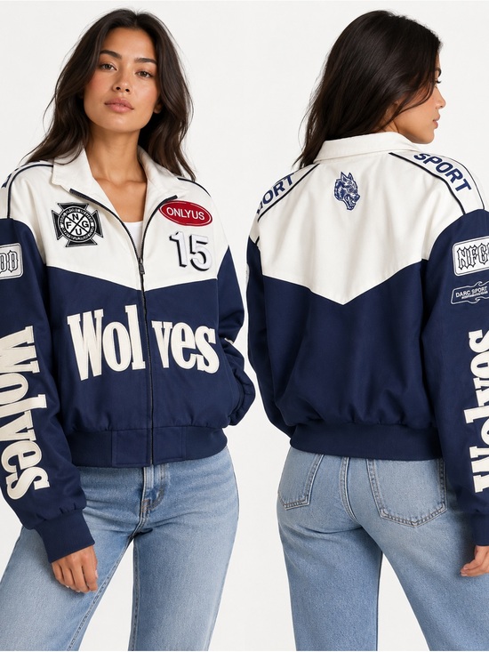Darc Sport Jackets & Blazers - #1043 Darc Sport OnlyUs Gordon Racing Wolves Jacket 167/500 NWT S